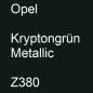 Preview: Opel, Kryptongrün Metallic, Z380.